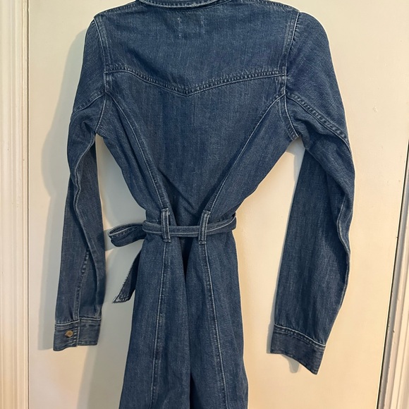 NWT Show Me Your Mumu Denim Belted Dress Size Small - Picture 7 of 8